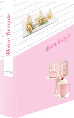 Image de PRICARO Classeur de recettes "Cupcake", A5, 1 unité