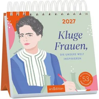 Produktbild von Postkartenkalender Kluge Frauen, die unsere Welt inspirieren 2027