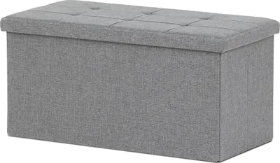 Obrázek produktu pro Autronic Taburet s úložným prostorem TAB-462 GREY2