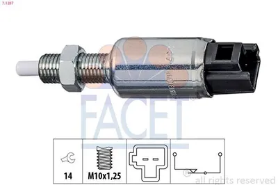 Produktbild von FACET Kupplungsschalter (GRA) 7.1287 für SUZUKI JIMNY (FJ) mechanisch