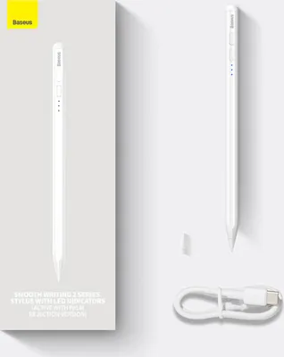 Produktbild von Smooth Writing Stylus mit LED-Anzeigen (Aktiv) Weiß