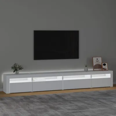 Obrázek produktu pro vidaXL TV skříňka s LED světly bílá 270x35x40 cm