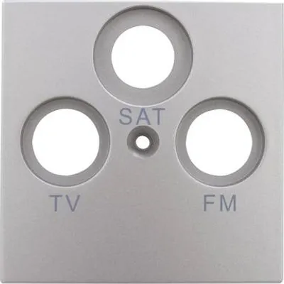 Produktbild von REV Ritter Abdeckung SAT-Antennendose Studio platin