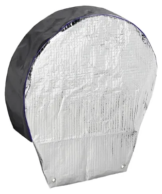 Produktbild von Radabdeckung Aluminium reflektierend für 16" Reifen