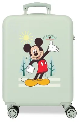 Productafbeelding van Disney Mickey Mountains ABS-koffer met trolley, 55 cm