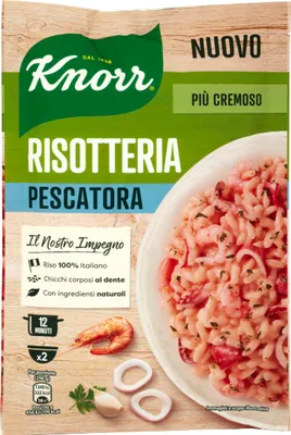 Produktbild von Risotto mit Garnelen nach Fischerart 175 g – Knorr
