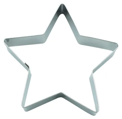 Produktbild von Sternförmige Aussteckform - Große Aussteckform mit einem Durchmesser von 11,3 cm - Spülmaschinengeeignet