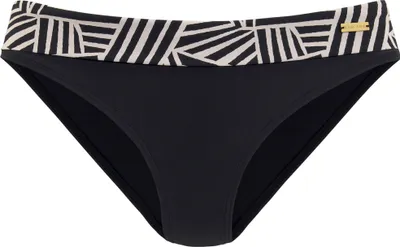 Produktbild von LASCANA Bikini-Hose Cleo schwarz-creme Größe 40