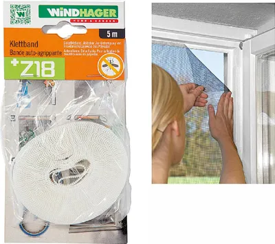 Produktbild von WINDHAGER Fliegengitter Klettband 5m