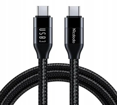 Obrázek produktu pro Mcdodo USB-C Rychlonabíjecí Kabel Pro Macbook USB Typ C 10Gbps 100W 4K 1m
