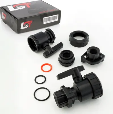 Produktbild von 2x Verschluß Absperrventil Kugelhahn Schwimmbad Bewässerungstechnik 1x3/4"