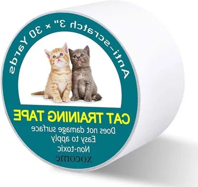 Obrázok produktu pre Trénovacia páska pre mačky 76 cm x 2,74 m, priehľadná, samolepiaca