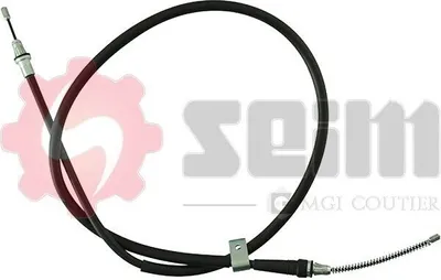 Produktbild von SEIM Handbremsseil Seilzug Feststellbremse für NISSAN MICRA III (K12) Hinten Rechts 554348