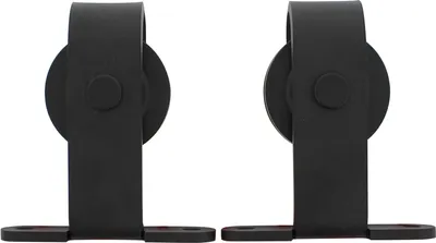 Produktbild von Intersteel 2-teiliges Laufrollen-Set Basic Top 140 mm Schwarz