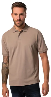 Immagine prodotto di Maglietta polo da uomo, taglie forti, marrone/grigio, taglia 8XL