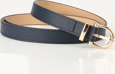 Zdjęcie produktu dla Pasek Simple Granatowy - Elegancja i Styl w Doskonałej Cenę KP12622