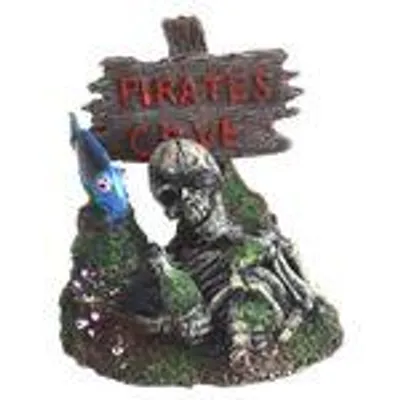 Produktbild von Aquarium Deko Pirateninsel ca. 11x9x12 cm