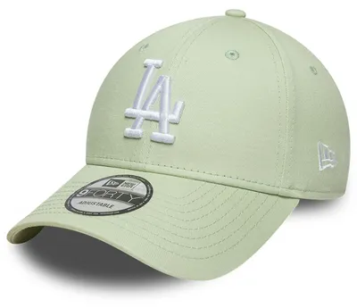 Image de Casquette New Era MLB 9FORTY League Essential, Los Angeles Dodgers, vert pastel