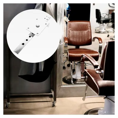 Produktbild von Kopfstützenhalterung für ergonomische Friseurstühle aus robustem Eisen