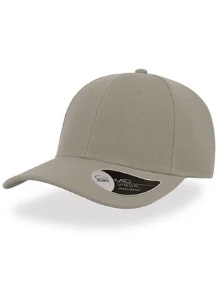 Immagine prodotto di Atlantis BEAC | Cappello Beat a 6 pannelli - Chiusura in PVC - Colore: Grigio - Taglia: Unica
