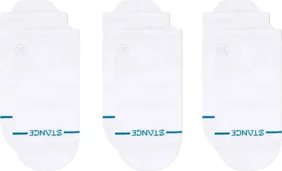 Produktbild von Stance Socken ICON LOW TAB 3 PACK, Größe:S, Farben:white