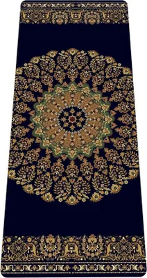 Image de Grand tapis de yoga épais et antidérapant - Écologique - Tapis d'entraînement de Pilates pour femmes - 183 cm x 80 cm x 6 mm