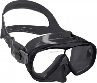 Produktbild von Cressi Estrella, Unisex, Universalgröße, Schwarz, Transparent, Transparent, Transparent, Silikon