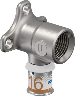 Image de UPONOR S-Press PLUS, disque mural, M 16, Rp1/2"FT, 1 pièce.