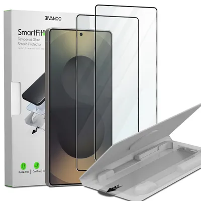 Zdjęcie produktu dla 2-pak Samsung S25 Ultra Szkło ochronne na ekran - Szkło hartowane | [Automatyczna instalacja] - Bez bąbelków