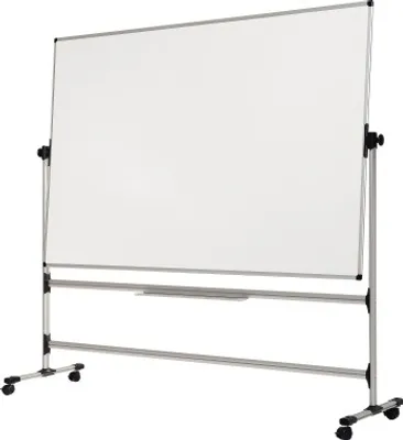 Produktbild von Bi-Office Earth mobiles Whiteboard EARTH 150,0 x 120,0 cm weiß emaillierter Stahl