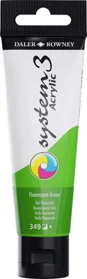 Obrázok produktu pre Daler Rowney System3 Akrylová farba Fluorescent Green 59 ml 1 ks