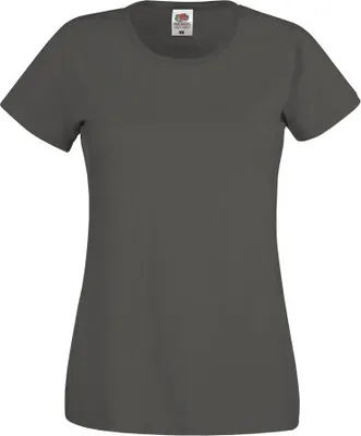 Produktbild von Damen T-Shirt Original-T - Hell Graphite, XL
