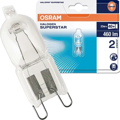 Zdjęcie produktu dla Osram Halopin Eco, 33 W, G9, 460 lm
