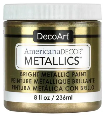 Obrázok produktu pre Farba metaliczna Americana Decor Metallics - Champagne Gold 236ml