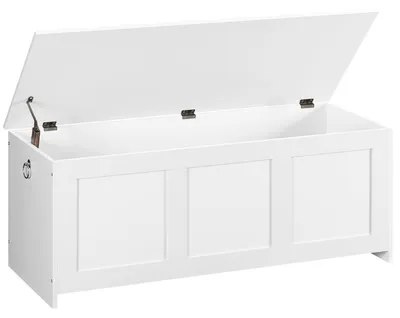 Immagine prodotto di Panca contenitore a cassettiera, 100 cm, bianca