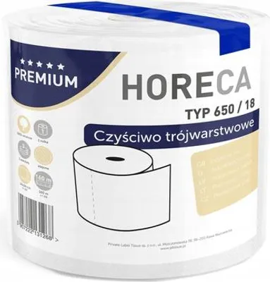 Obrázok produktu pre Czyściwo trójwarstwowe Horeca 650 listków