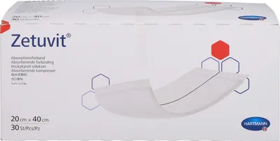 Produktbild von ZETUVIT Saugkompressen unsteril 20x40 cm