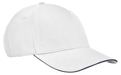 Immagine prodotto di Beechfield - Cappellino da baseball "EarthAware Classic" a 5 pannelli LT3125 (taglia unica) (bianco/blu scuro)