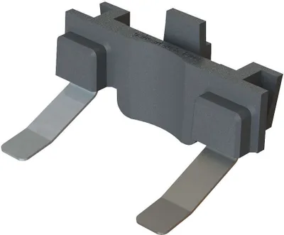 A 3D render of a Philips adapter.