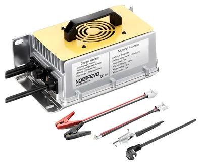 Productafbeelding van Batterijlader, 58,4V uitgangsspanning, hoge efficiëntie, 58,4V 30A, EU-aansluiting
