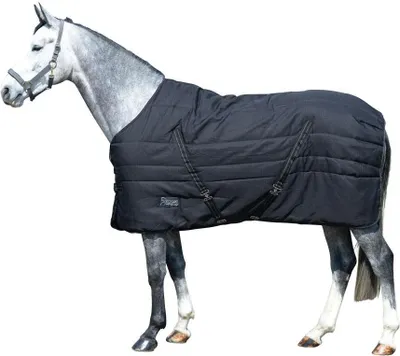 Produktbild von EQuest Stalldecke Ottawa für Pferde, schwarz - 400 g - 145 cm