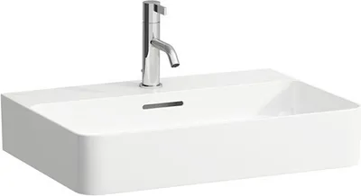 Obrázok produktu pre LAUFEN Laufen umývadlo na dosku VAL 600x420mm s prepadom bez otvoru na batériu biele