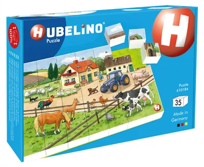 Obrázek produktu pro Hubelino -Block -Puzzle -Život na farmě, 35ks.