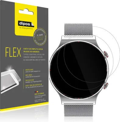 Produktbild von 2x Schutzfolie für Knauermann Pro 2 Folie, 100% Displayabdeckung, dipos Flex