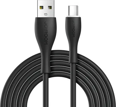 Produktbild von Joyroom Lade-/Datenkabel - USB zu Typ-C 3A schwarz (1m)