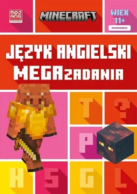 Zdjęcie produktu dla Minecraft. Jezyk angielski. Megazadania 11+