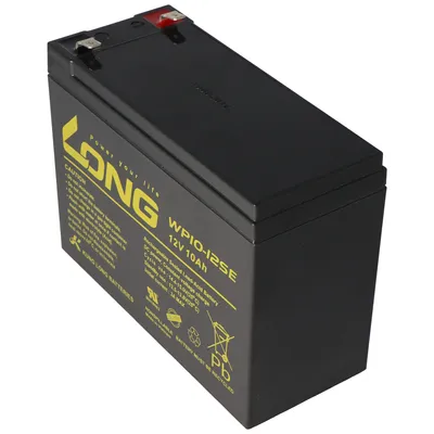 Produktbild von WP10-12SE KungLong WP10-12SE 12 Volt 10 Ah 151x65x112mm 6,3mm Steckkontakte