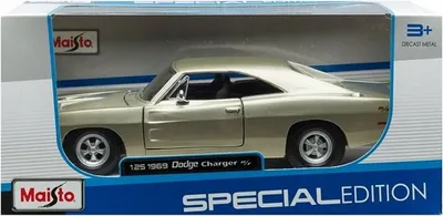 Produktbild von Maisto Dodge Charger R/T 1969 1:25 silber