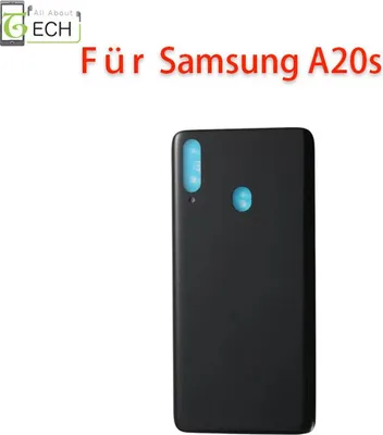 Produktbild von Für Samsung Galaxy A20S SM-A207 Akkudeckel Backcover Rückseite + Dichtung schwarz