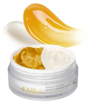 d’Alba White Truffle Double Serum & Cream – duální krém s bílým lanýžem – 70 ml – obrázek 1